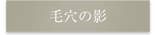 毛穴の影